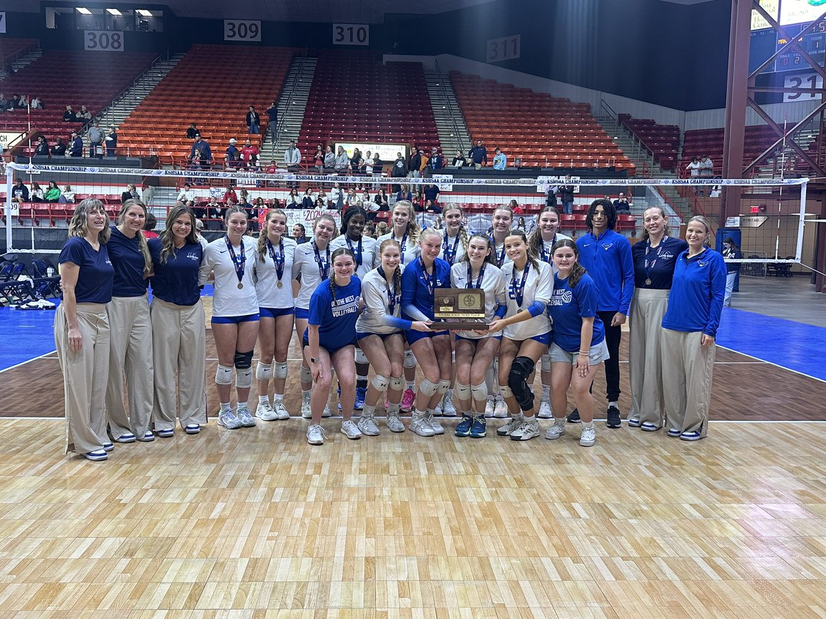 The Owls are coming home with hardware!  THIRD PLACE at the <a href="/KSHSAA/">KSHSAA</a> 6A Volleyball Tournamemt!  Best finish in school history! <a href="/OWestVB/">Owls Volleyball</a>