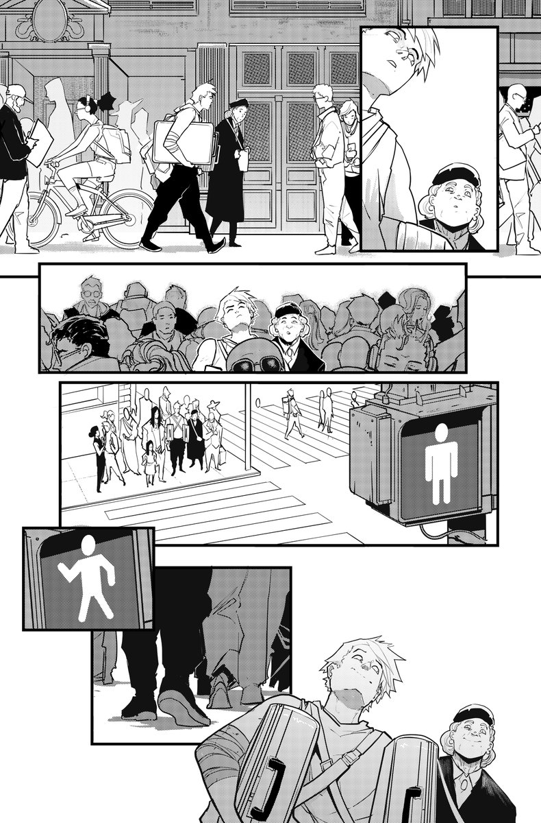 will delete later but here are 3 more pages of the comic 