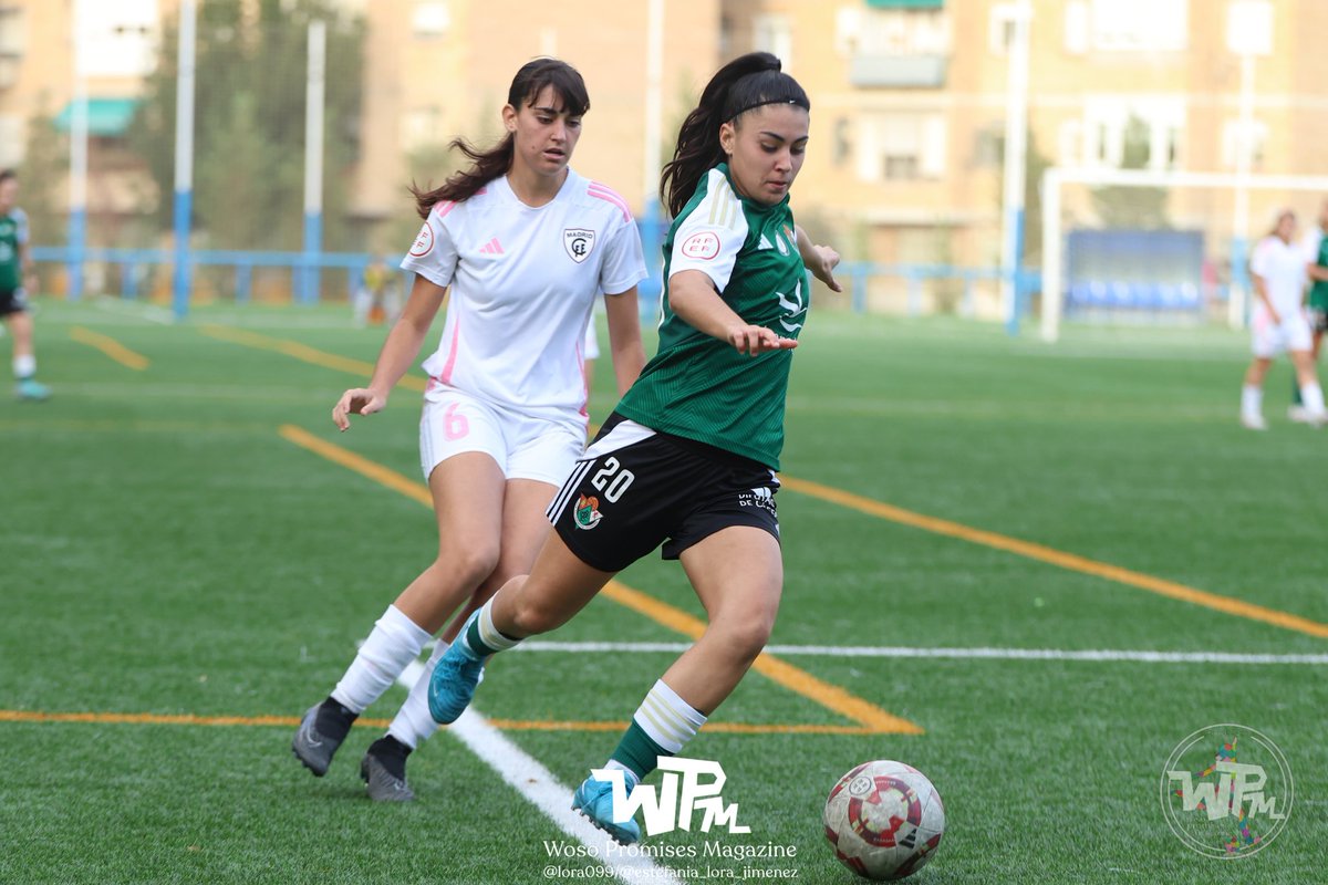 WosoMagazine's tweet photo. 🚨JORNADA 9️⃣🚨

#SegundaFederacionFutFem Grupo Sur

@MadridCFF 🅱 ⚪🟣 3️⃣➖2️⃣ @cacerenofem 🅱 🟢🟢

⚽ ⚪🟣 Celia,  @neerea_snchzz y Claudia 
⚽ 🟢🟢 Marilen (p) y Wakana 

🏟 Antiguo Canódromo

#wosomagazine🧩 #VamosMiMadrid #CacereñoFemenino https://t.co/oryyOJFqTl