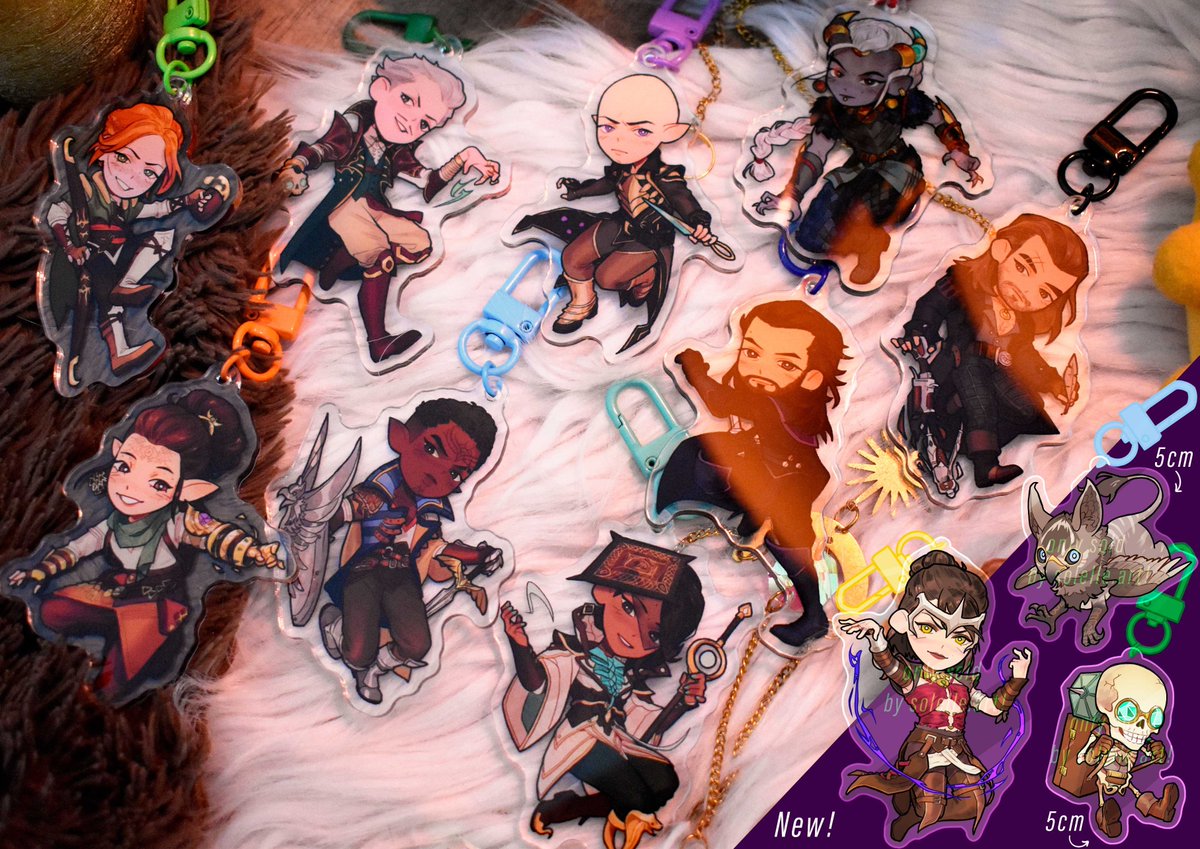 _solelle's tweet image. 🐺#DragonAge PRE0RDERS!🐺

ALL of our DA keychains and stickers are up for preorder, with the addition of Morrigan, Assan and Manfred and Factions enamel pins! You can get them on bundles only during the preorder!!⬇️