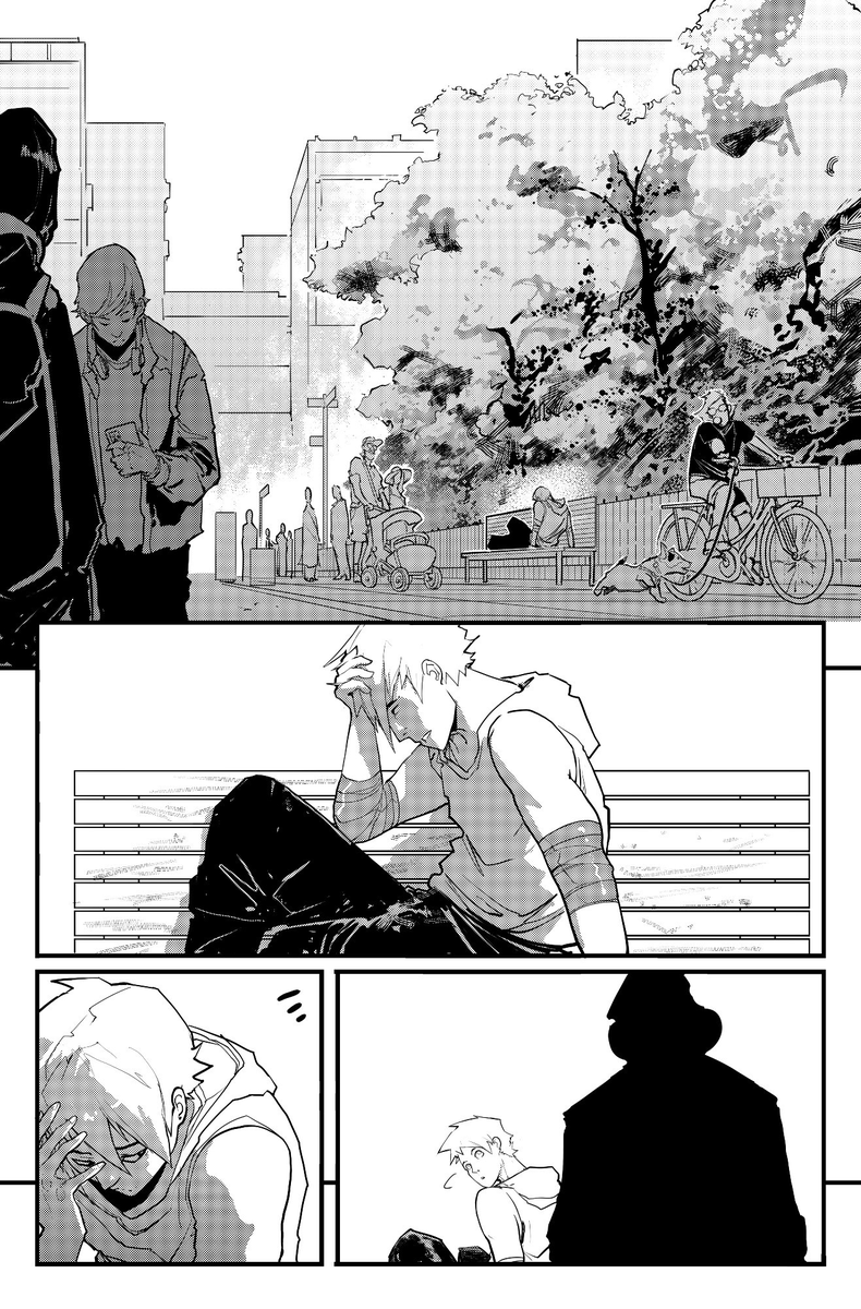 will delete later but here are 3 more pages of the comic 