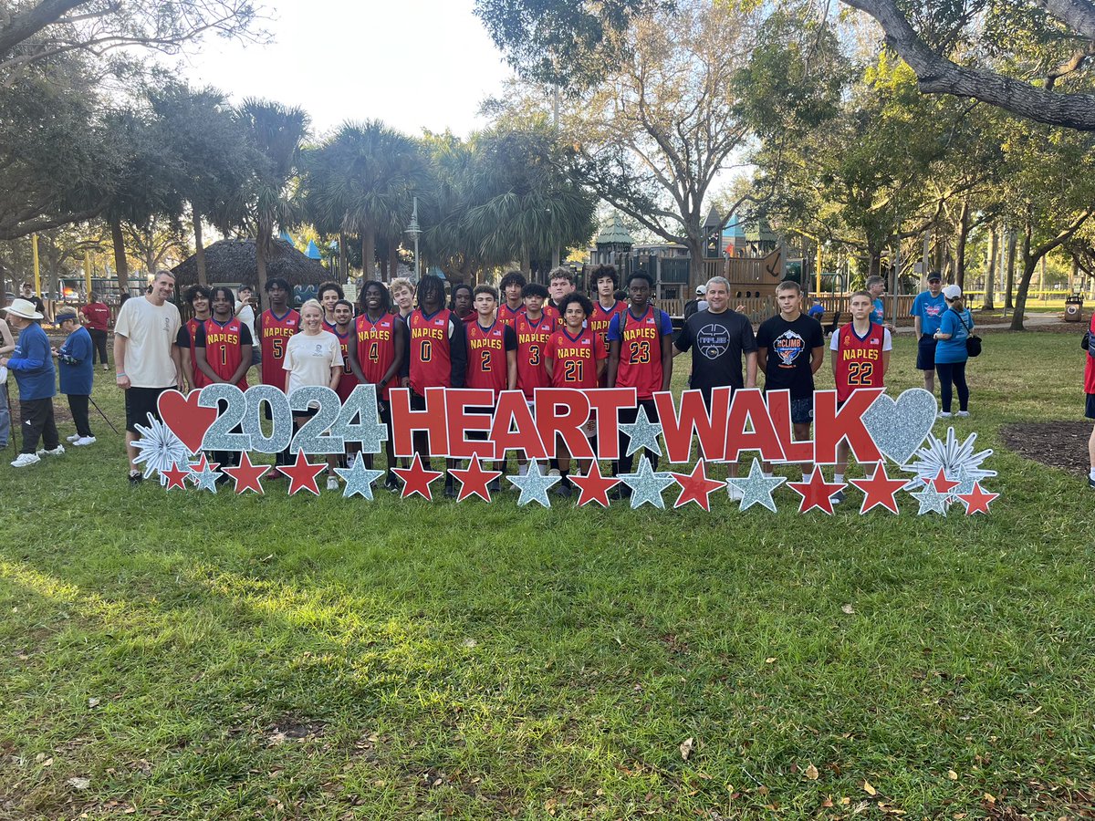 Today, we honored the memory of our beloved team manager, Kyle Fernstrom, by participating in the #ThebHeartWalk for the American Heart Association. We walked today to raise awareness and support heart health. Let's keep Kyle's spirit alive! ❤️🏀 #WalkForKyle #Thebheart