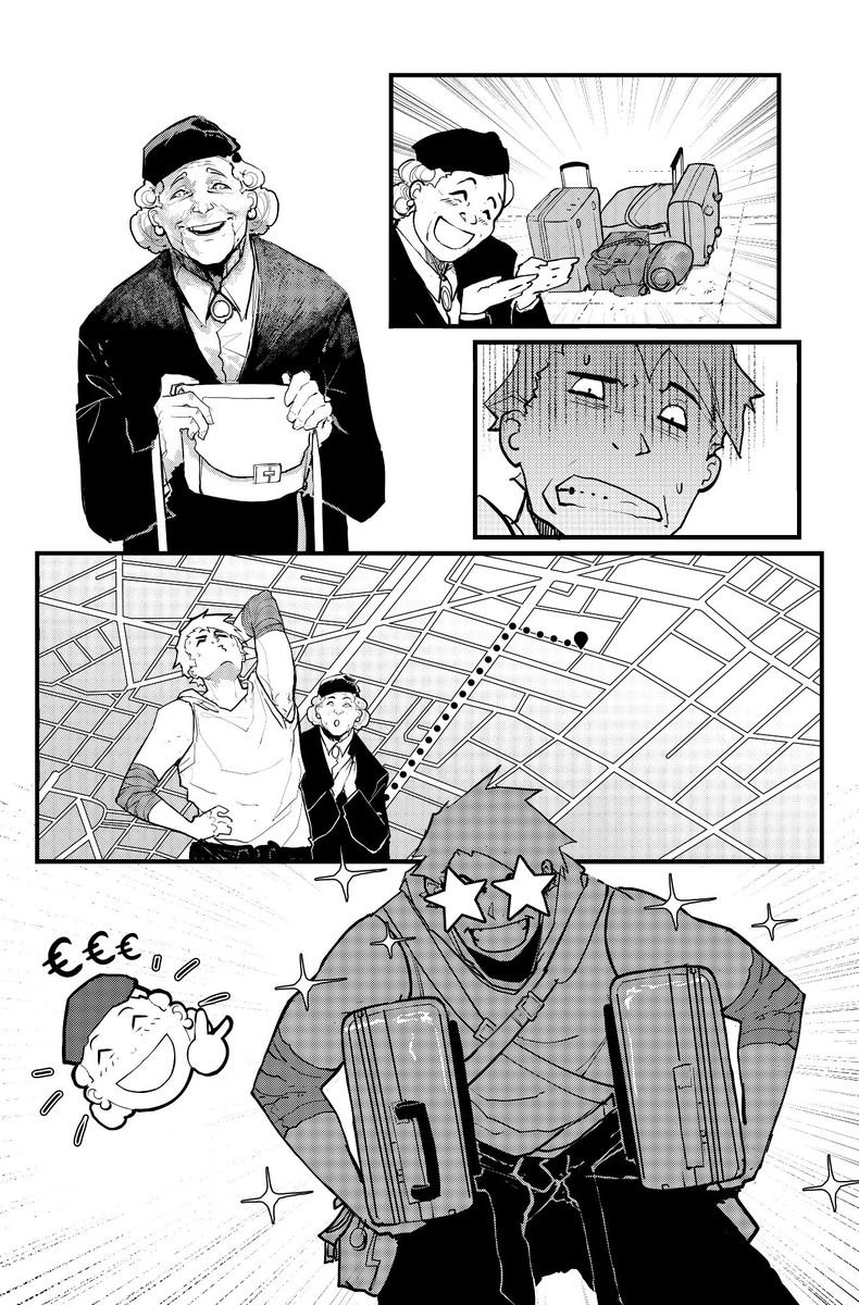 will delete later but here are 3 more pages of the comic 