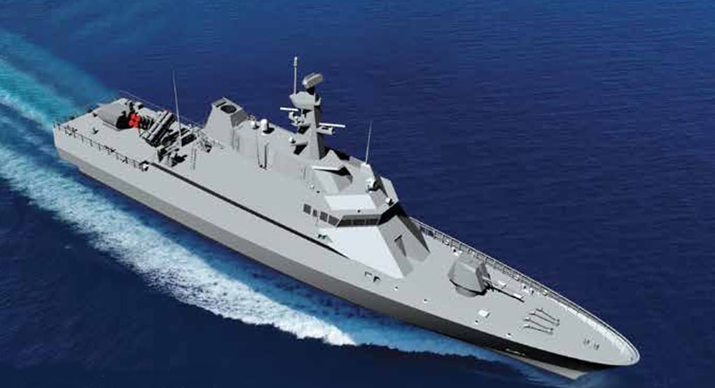 TurkishCentury's tweet photo. INDONESIA's advanced KCR-70M (FACM-70) fast attack craft production has officially begun at Türkiye's #Sefine/#TAIS! #FACM70 utilizes the state-of-the-art CENK 3D radar, #ADVENT network-centric battle management system and can deploy superior #antiship missiles like #ATMACA. 🇮🇩🇹🇷 https://t.co/5nNrdsozXd