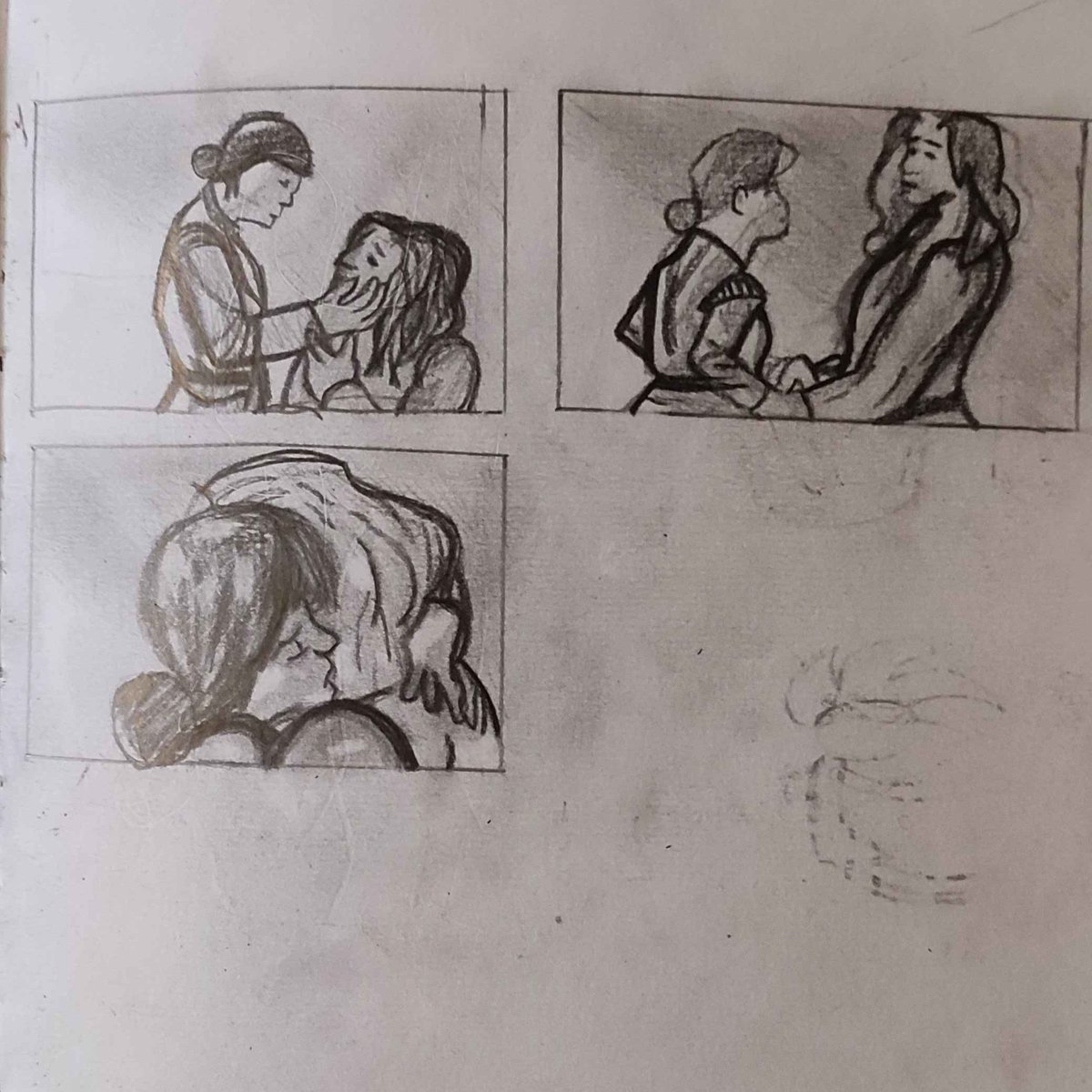 Doid_Draws's tweet photo. Isobel and Nightsong reunite 🧙‍♀️❤️🧖‍♀️

An artist study of Dave Stoke's storyboards from Baldur's Gate 3.
Material: Pencil

#storyboard #BaldursGate3 #baldursgate3fanart https://t.co/bKJzFTtcVh