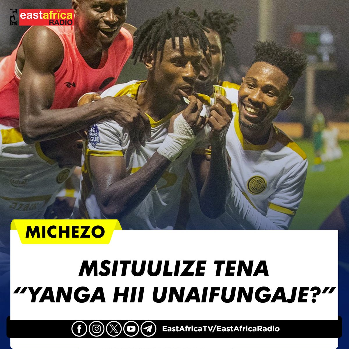 eastafricatv's tweet photo. #NBCPL FT: YANGA 0-1 AZAM FC

#NBCPL #EastAfricaTV https://t.co/Xa089MP4zf