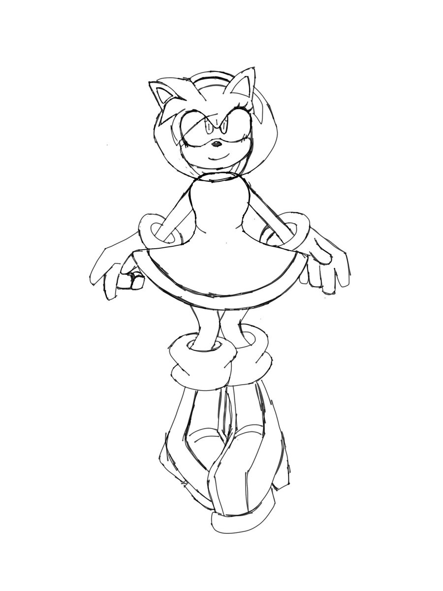 Y un dibujo de Amy XD