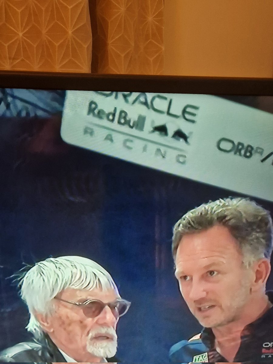 F1_God_Fan's tweet photo. The F1 God is in the house. Absolute legend. Hugely missed. The man that made Formula 1 great. #BernieEcclestone #F1God #BrazilGP #GPBrasil https://t.co/phIpWtqJ5i