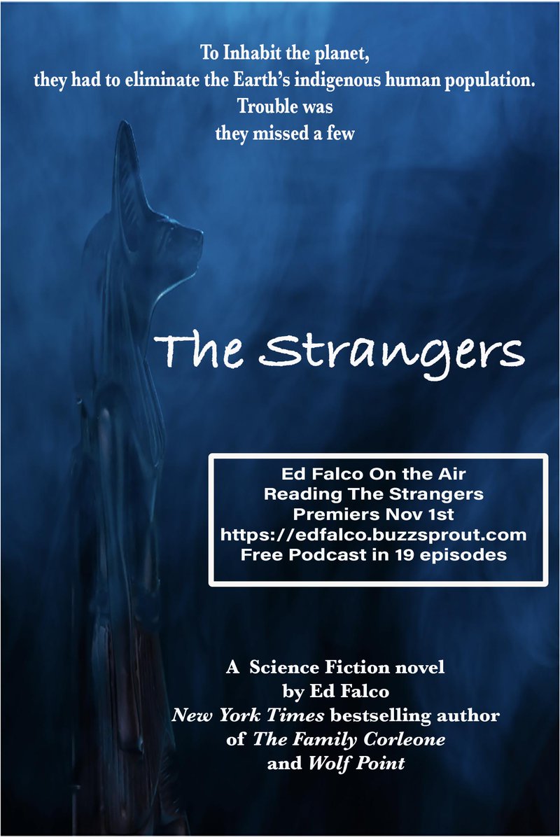 The Strangers is a sci-fi novel I wrote a few years ago and have just serialized as a podcast. Episodes will drop on Mondays and Fridays. I hope you’ll listen to the first episode at edfalco.buzzsprout.com. <a href="/VTenglish/">VT English</a>, <a href="/VirginiaTechCW/">VT Creative Writing</a>,<a href="/VT_LiberalArts/">Virginia Tech Liberal Arts</a>, <a href="/VTsopa/">VT Performing Arts</a>, <a href="/VTcwMFA/">Virginia Tech CW MFA</a>, <a href="/VT_PBK/">VT Phi Beta Kappa</a>