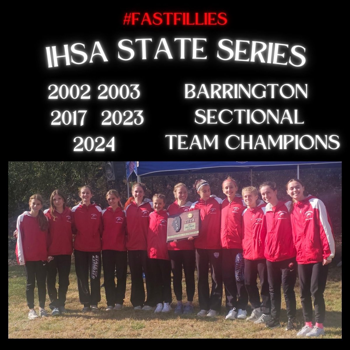 BHSGirlsTrackXC's tweet photo. Back to back sectional team champions!#FastFillies @BHS220Athletics let’s go Fillies!! 5th time Sectional Champs - doesn’t happen often! https://t.co/BTaeR6zvcV