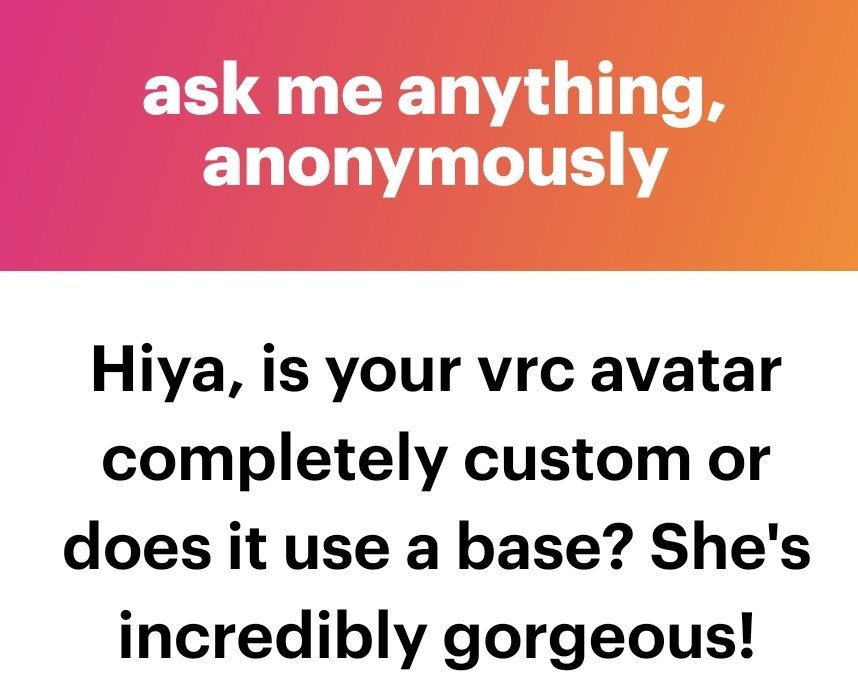 Thank youuu <3
I did use a base, specifically Kiri by Foxipaws on Gumroad. But I've modified it A LOT, its hard to tell unless you know x3