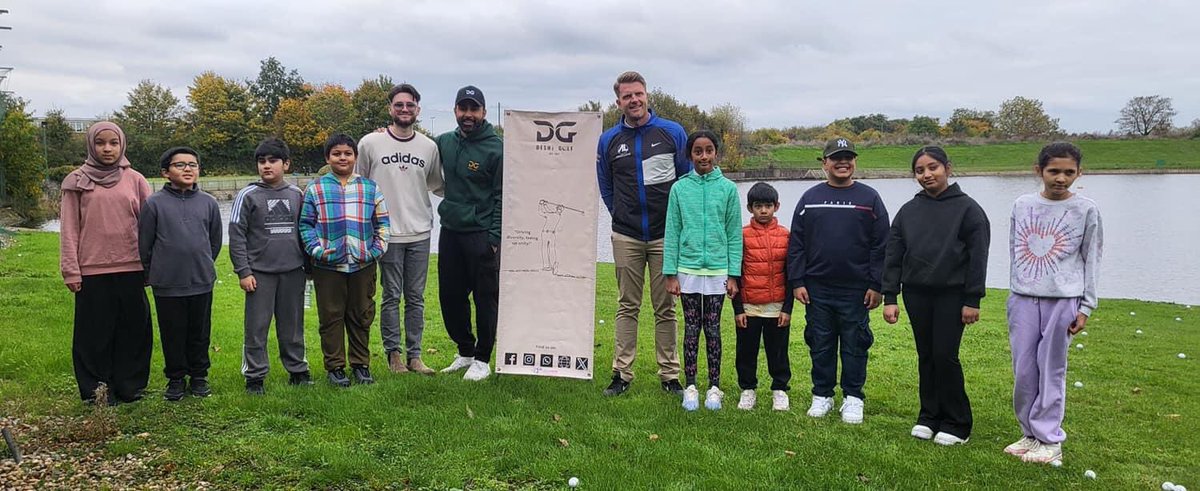 DeshiGolf21's tweet photo. Deshi Golf  Kids Academy Hits a Hole-in-One at @CrowlandsGolf 

Dagenham, Saturday 2nd Nov – The Deshi Golf Kids Academy brought energy, passion, and plenty of learning to the Crowlands Golf Centre today.  #community #golf https://t.co/WABZ6ahuaa
