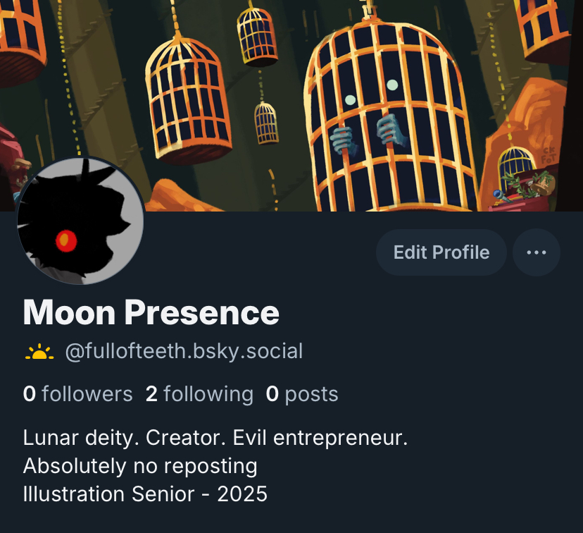 Fullofteeth's tweet image. set up 👍 #BlueskySocial do what thou wilt