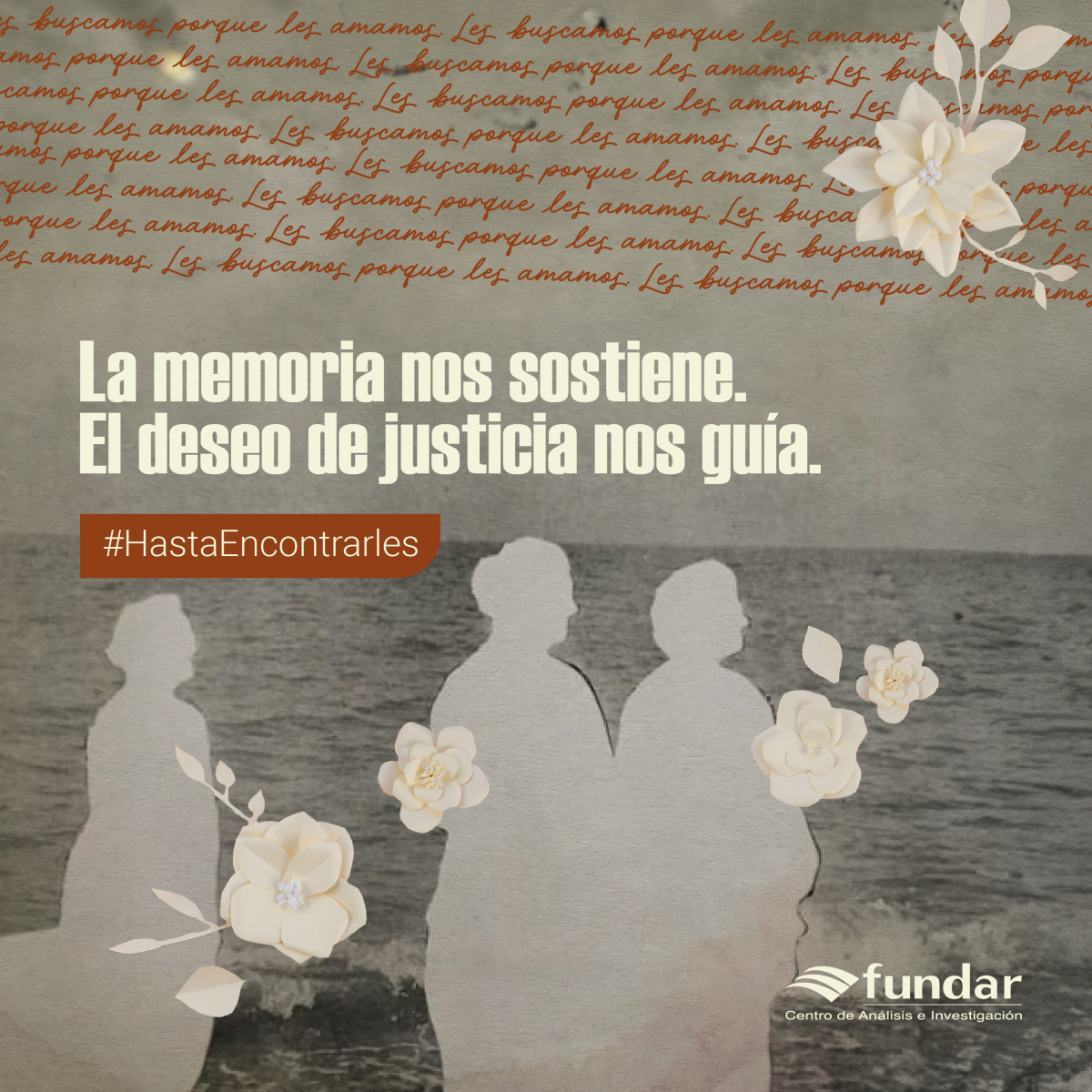 El recuerdo de nuestros amores es la fuerza que impulsa la lucha de colectivos, activistas y personas que buscamos el regreso digno de las más de 52 mil personas fallecidas que esperan a ser identificadas. 
#HastaEcontrarles 🕯️