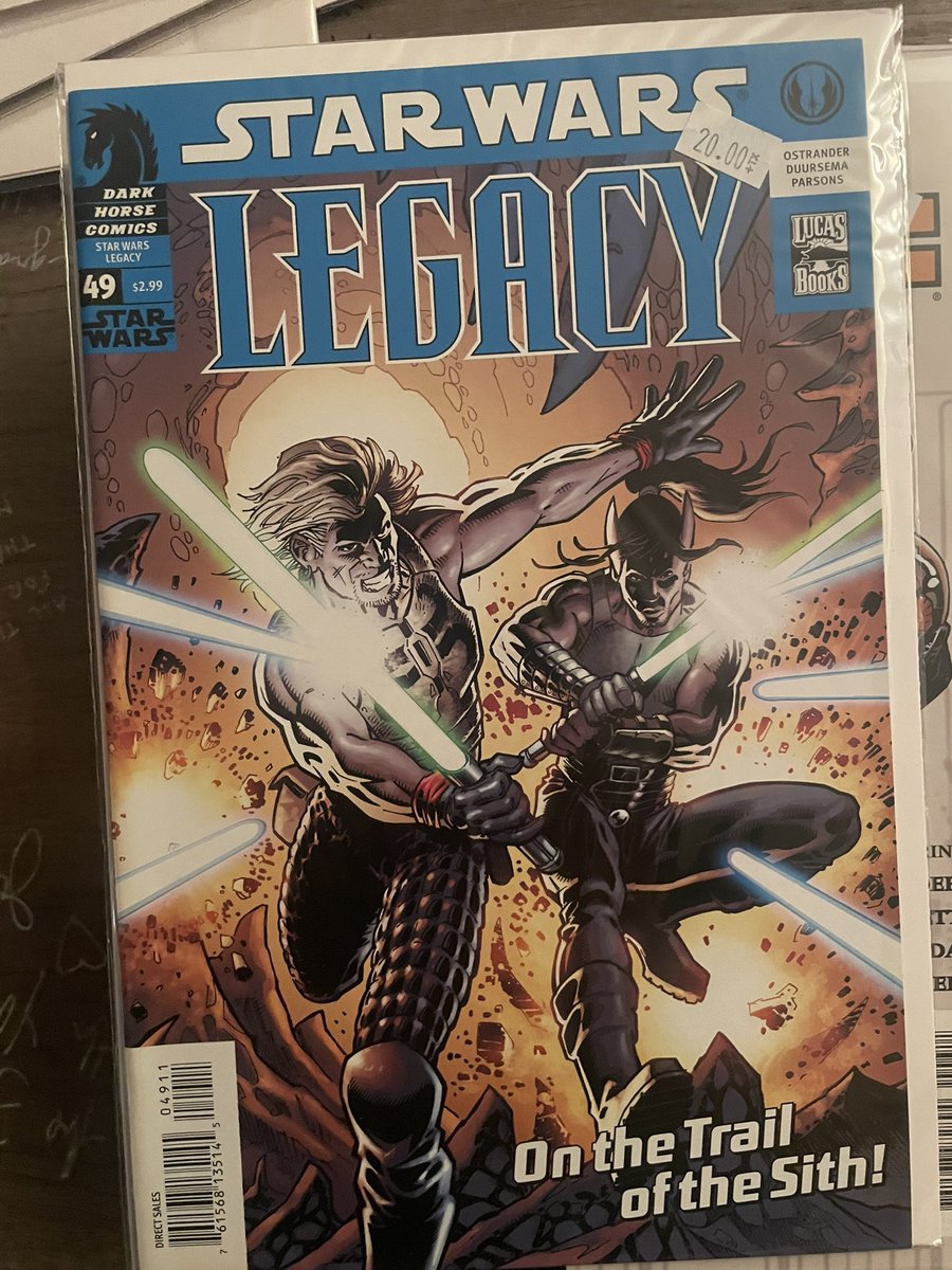 ConnerKent77's tweet photo. #StarWars Legacy 49, second to last issue @DarkHorseComics #comics https://t.co/f4m42RphKR