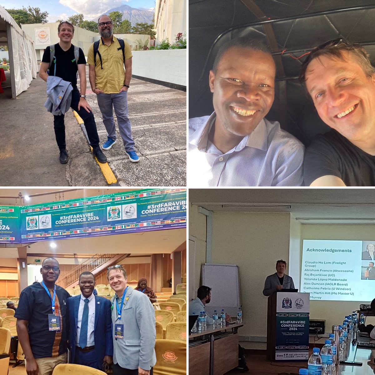 Grateful for the new colleagues met this week in Arusha. The African Great Lakes face so many similar challenges to those in North America. Thks to the <a href="/AGL_ACARE/">ACARE</a> team for facilitating my travel!
