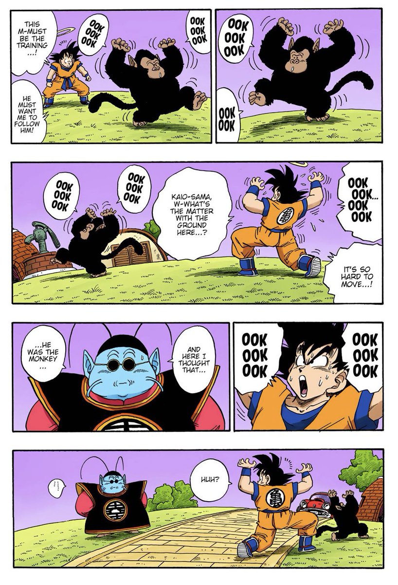 BasedPota18's tweet photo. Btw King Kai was calling Goku slurs before Freeza did 👀
#doesntlookgood https://t.co/QJZicnil53