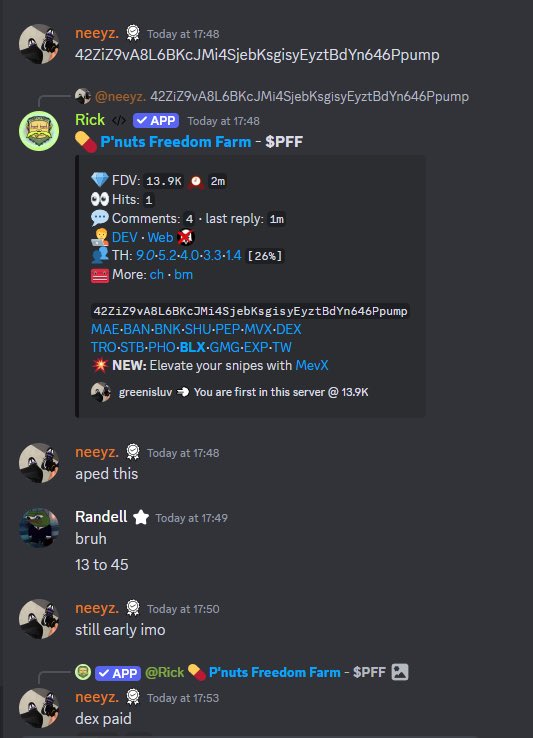 mavora's tweet image. Did you think we where done for today?

Can’t stop, won’t stop 🏆 

$PFF 13.9K --&amp;gt; 2.26M (162x)

(Link in bio)