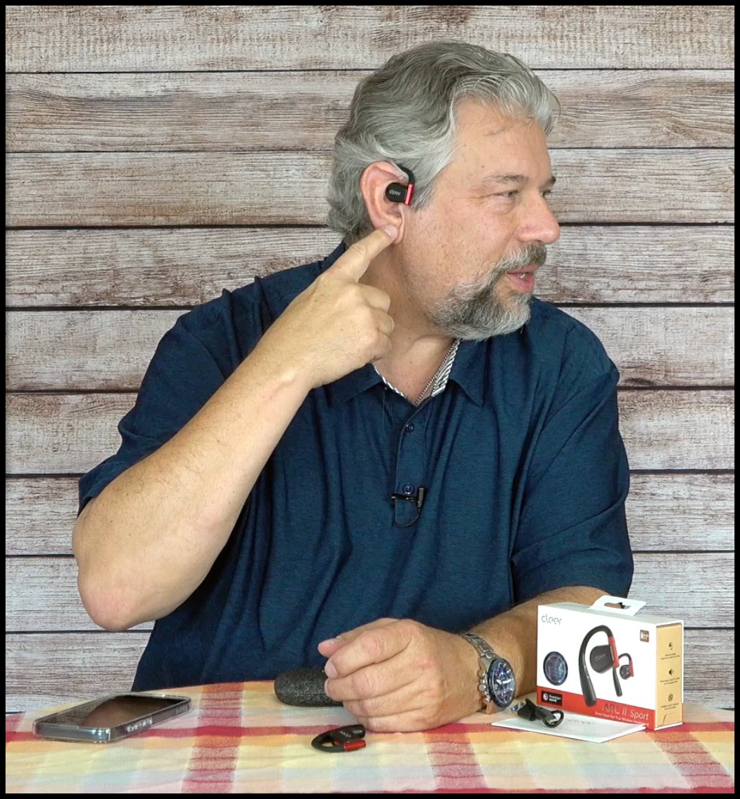 DaveTaylor's tweet photo. Earbuds that actually sit *on* your ear rather than *in* your ear. The Cleer Audio ARC II Sport on ear earbuds are quite remarkable, perfect for sports, and astonishingly comfortable. My review explains: https://t.co/BNdyaEll6Z #audio #sports #earbuds #cleeraudio @CleerAudio https://t.co/x0Fe1XVzbV