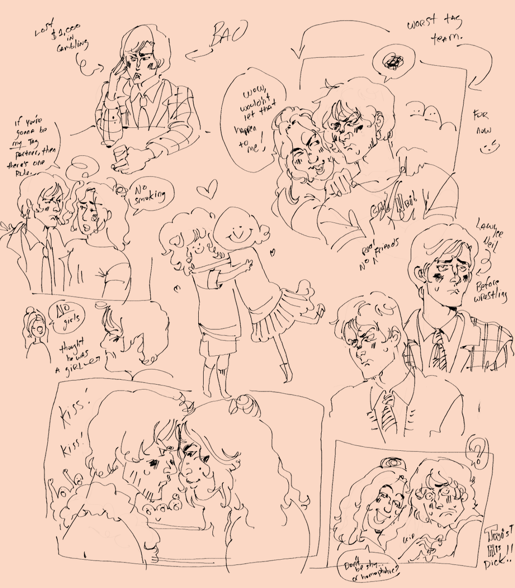 feh_jay's tweet photo. forgot i drew theSE... some drawrings of me and my gf's wrestling ocs! ♥️♥️ https://t.co/gsr6sjd9bZ