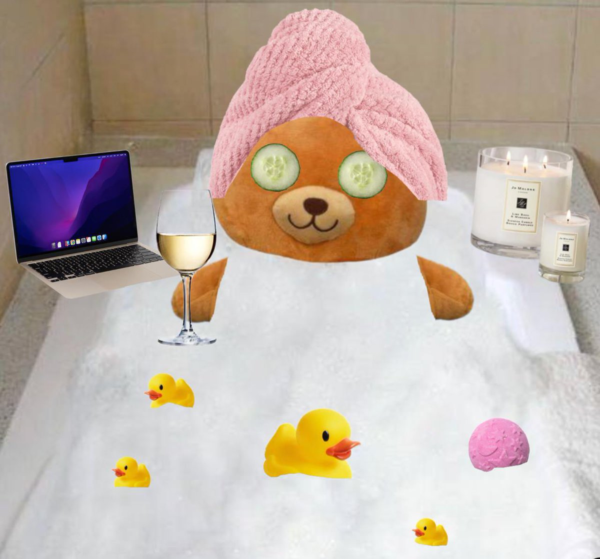 Unbothered. Moisturized. Happy. In My Lane. Focused. Flourishing. 🐻🌼

Credits to <a href="/princesswaluigy/">princess waluigi 👑</a>