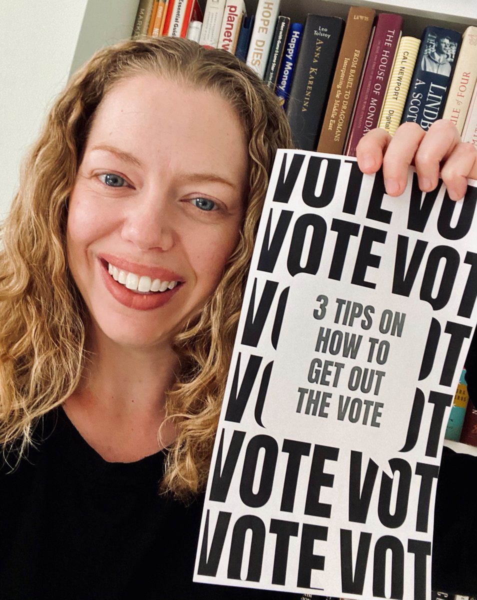 katy_milkman's tweet image. 3 Tips from #BehavioralScience on How to Help GOTV: 
(1) Prompt People to Plan *Exactly* When They’ll Vote 
Why? Asking people about when  they’ll vote, where they’ll come from &amp;amp; what they&apos;ll be doing before heading out boosts turnout.
Read the #research: tinyurl.com/4b6n7n5k