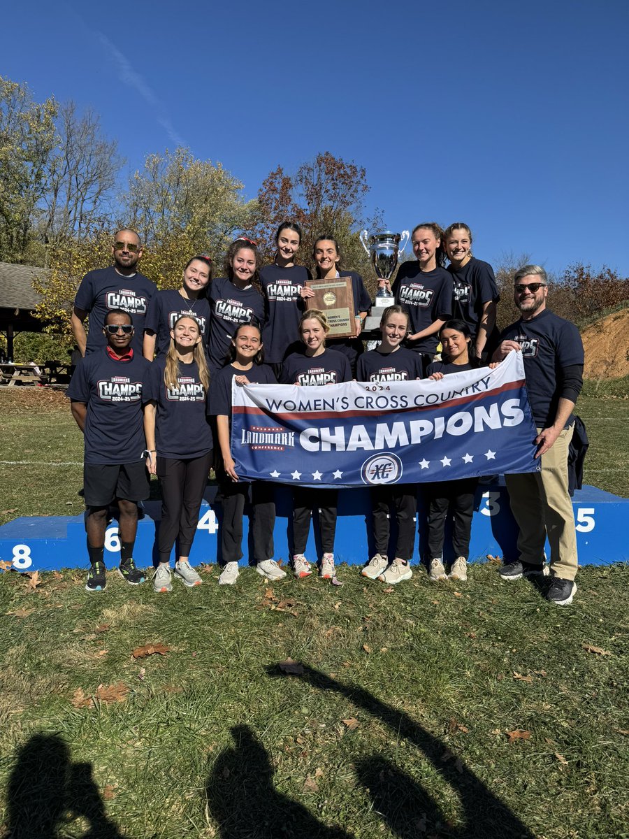 LandmarkConf's tweet photo. Your 2024 #LandmarkWXC Champions!
π @CatholicU_XCTF @CatholicU_Cards
#MakeYourMark https://t.co/M6jKVA2WD3