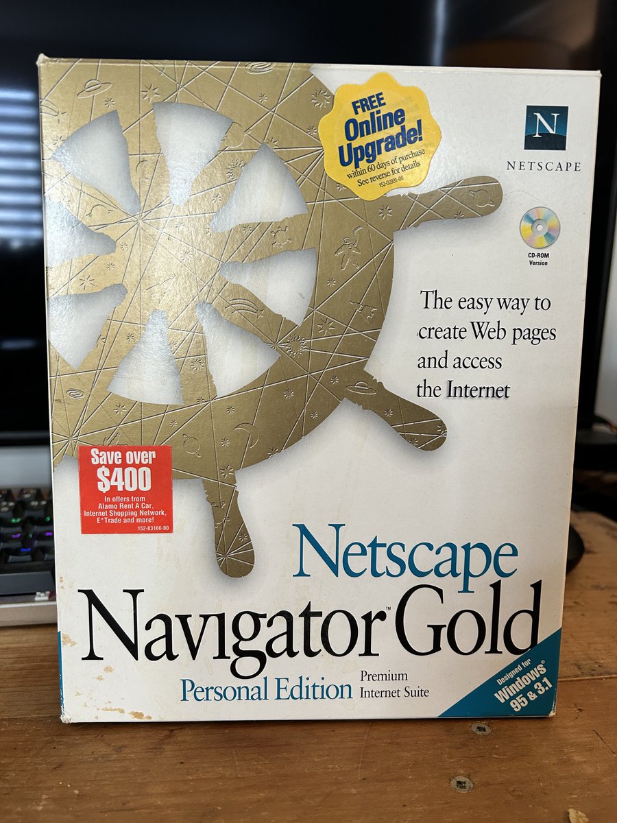 NarfSheep's tweet image. Curious about internet history! 📜💻 What was the first web browser you ever used? I remember watching my dad navigate through a text-based browser, but for me, #Netscape was the gateway to the web. #WebHistory #FirstBrowser #TechNostalgia #InternetMemories
