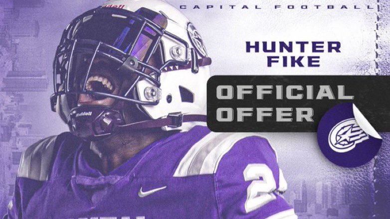 Hunter Fike (@hunterfike) on Twitter photo After a great conversation with <a href="/Coachcalexander/">Charles Alexander</a> . I’m blessed to announce my first offer to Capital University!! <a href="/CapitalU_FB/">Capital University Football</a> Go Comets!!
<a href="/fhhs_football/">FHHS Football</a>
<a href="/CoachTOJr/">T Owens</a> After a great conversation with <a href="/Coachcalexander/">Charles Alexander</a> . I’m blessed to announce my first offer to Capital University!! <a href="/CapitalU_FB/">Capital University Football</a> Go Comets!!
<a href="/fhhs_football/">FHHS Football</a>
<a href="/CoachTOJr/">T Owens</a>