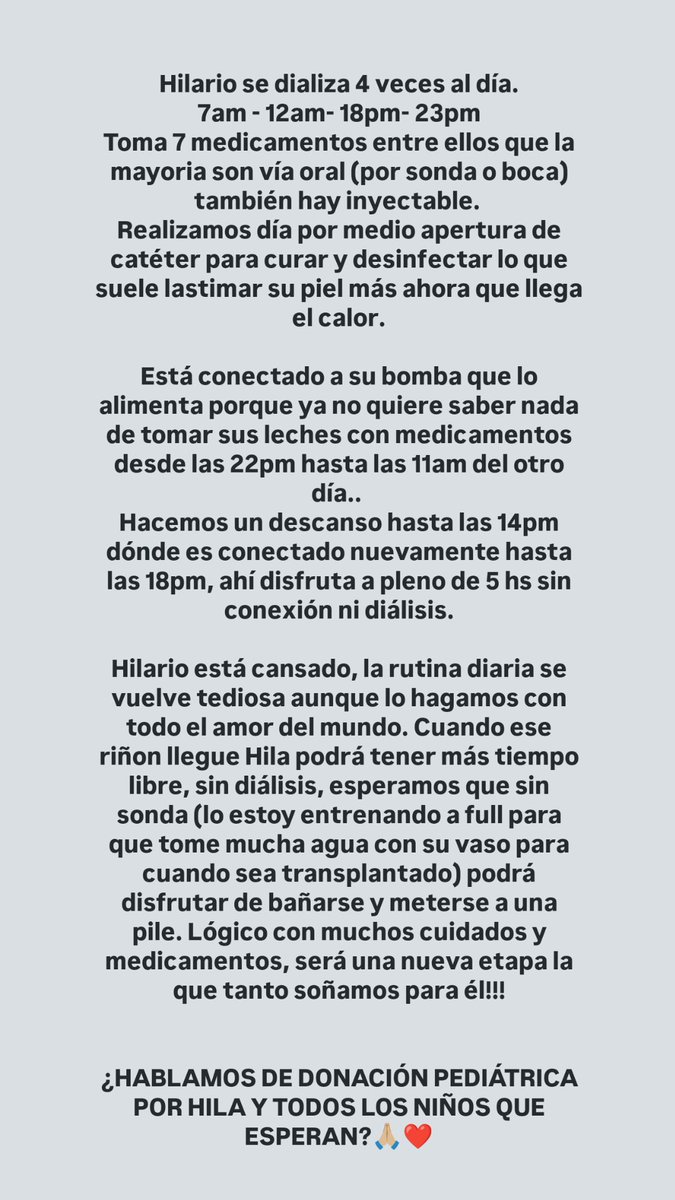 MariiiBidondo's tweet photo. 5 de noviembre 18.30hs en el senado de la nación, para que Hila y 200 niños puedan tener pronto la segunda oportunidad!!!

Hablar de donación pediátrica y concientizar sobre ella ❤️ https://t.co/biiLUijyr9