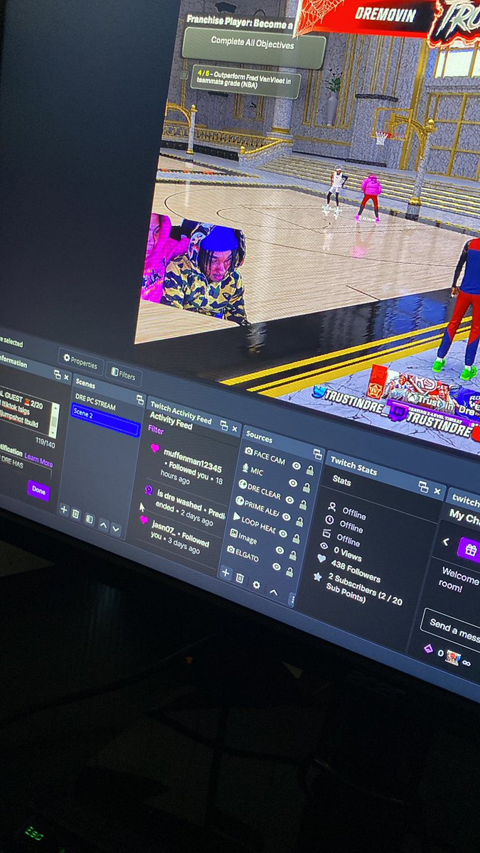 โู (@trustindre_) on Twitter photo WE LIVE RIGHT NOW TAP IN RIGHT NOW 438/440 followers PLAYING COMP STAGE GAMEPLAY WITH A SPECIAL GUEST ๐โผ๏ธโผ๏ธ<a href="/RiskTakersGC/">RiskTakers ๐ช</a> <a href="/NDProAmPage_/">๐ฉ๐๐๐๐ธ๐๐พ๐๐ ๐ซ๐๐๐๐</a> @ReignGaming2k
twitch.tv/trustindre WE LIVE RIGHT NOW TAP IN RIGHT NOW 438/440 followers PLAYING COMP STAGE GAMEPLAY WITH A SPECIAL GUEST ๐โผ๏ธโผ๏ธ<a href="/RiskTakersGC/">RiskTakers ๐ช</a> <a href="/NDProAmPage_/">๐ฉ๐๐๐๐ธ๐๐พ๐๐ ๐ซ๐๐๐๐</a> @ReignGaming2k
twitch.tv/trustindre