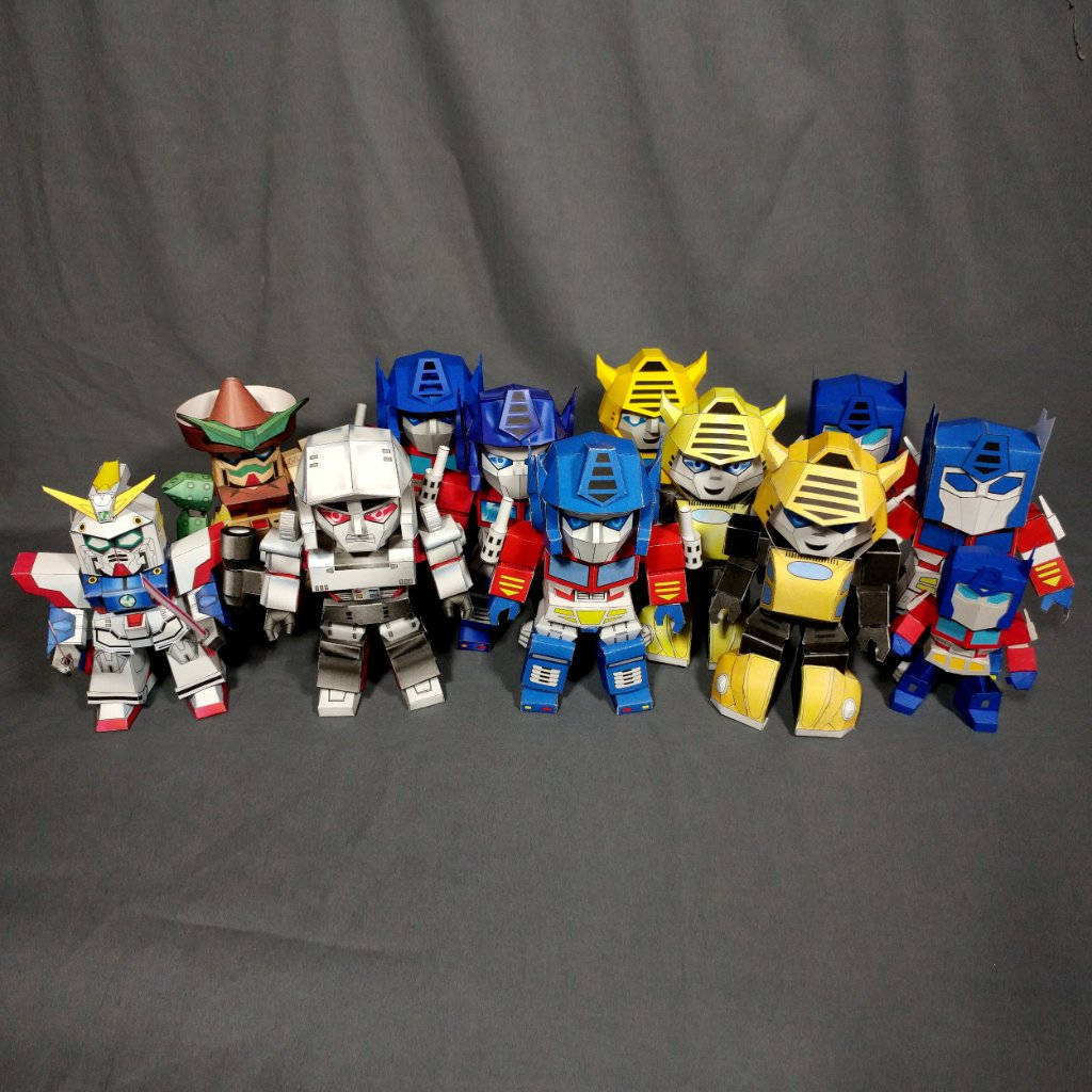 foldation's tweet photo. Cardmodel builds during October 2024. https://t.co/06CHF0JlLd