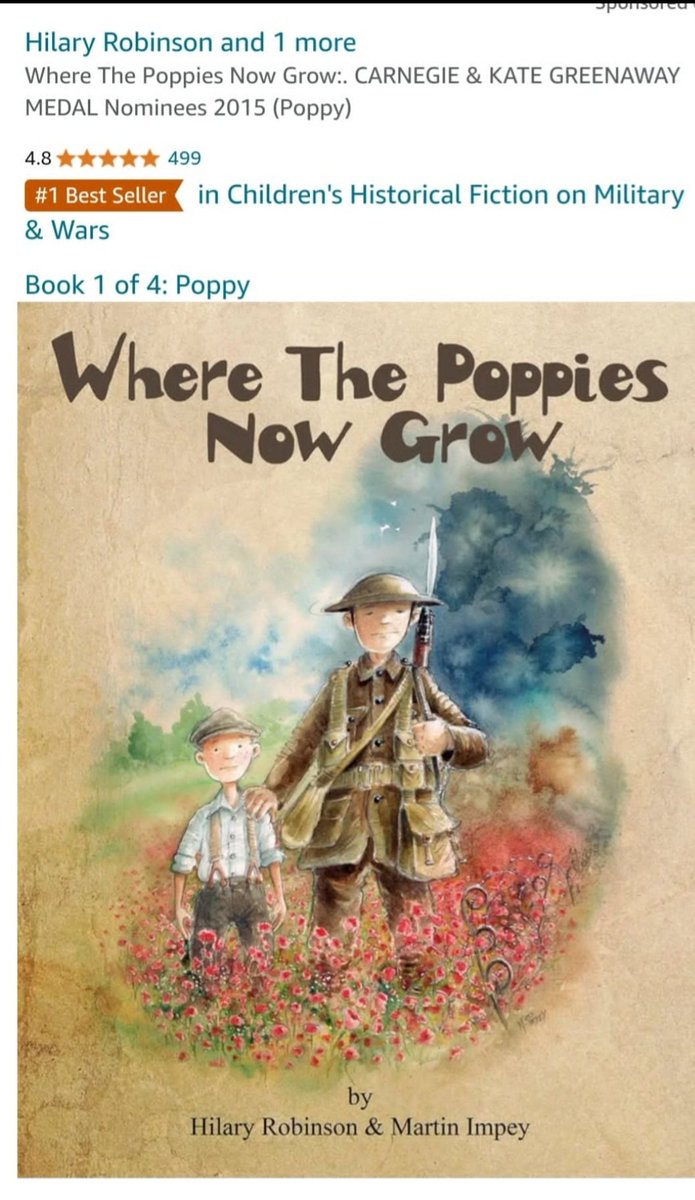 Martin Impey (@martin_impey) on Twitter photo Happy 10th Anniversary #wherethepoppiesnowgrow.
#number1 #bestseller
Still after 10 years this book holds its own!
Thank you to everyone who has bought, taught, loaned, shared, studied this book. It really means the world!
<a href="/HilsRobinson/">Hilary Robinson FRSA</a> here's to the next 10!
#WeWillRememberThem Happy 10th Anniversary #wherethepoppiesnowgrow.
#number1 #bestseller
Still after 10 years this book holds its own!
Thank you to everyone who has bought, taught, loaned, shared, studied this book. It really means the world!
<a href="/HilsRobinson/">Hilary Robinson FRSA</a> here's to the next 10!
#WeWillRememberThem