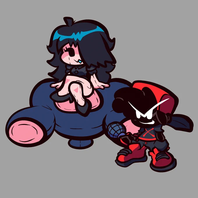 Emma and Comi except something is off... 