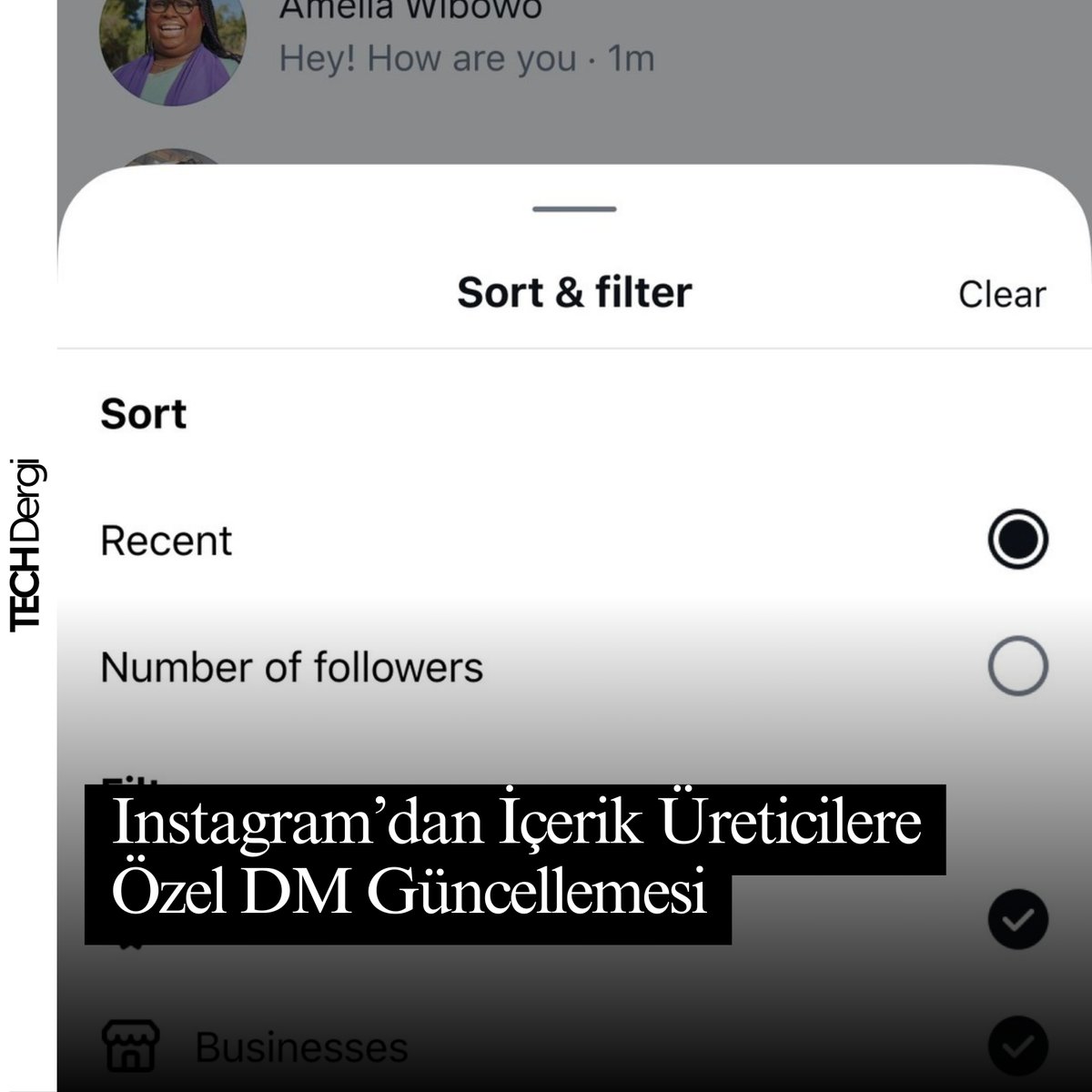 Instagram, içerik üreticileri için DM yönetimini kolaylaştıracak bir güncelleme duyurdu! 🎉 Artık takipçilerle daha hızlı iletişim kurmak mümkün! 👥✨

👉Detaylar: techdergi.net/instagramdan-i…

#Instagram #DMGüncellemesi #Teknoloji #SosyalMedya
