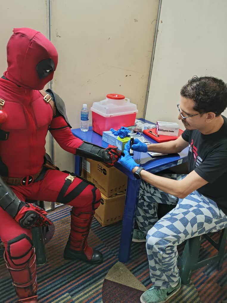Hasta Deadpool se hace la prueba,
 ¿por qué tú no?🙂‍↕️