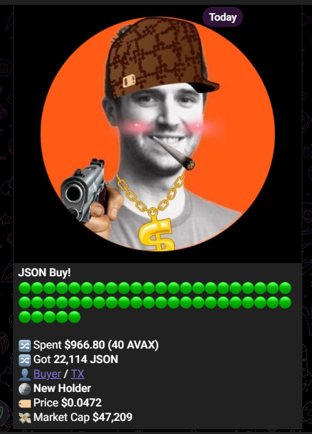 thetickerisjson's tweet photo. Bro come on, buy the $JSON dip

0xe6faA3b76A6eF7b7Bf636df0516E84E68f751E4a https://t.co/C6yvgSyPIi