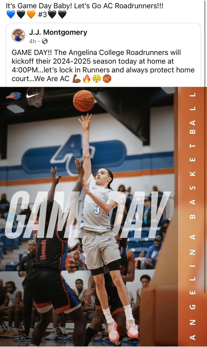 CoachBrown_WLMS's tweet photo. Proud of this young man of mine! It’s Game Day baby!!! #GoAC #3 https://t.co/Q2ssGwySqM