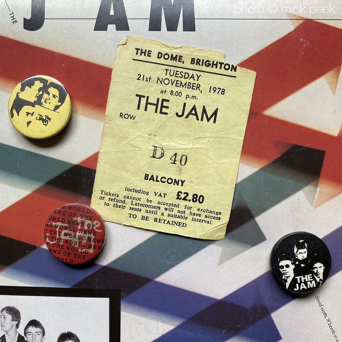 Mick Peek (@mickpeek) on Twitter photo I first saw <a href="/paulwellerHQ/">Paul Weller</a> with The Jam at Brighton Dome on 21st November 1978… now tonight I’m off to see him (for the umpteenth time) again. It’s almost 46 years since that night and I’m feeling as excited as my 15 year old self 🤗
#TheJam #PaulWeller <a href="/PaulWellerNews/">Paul Weller News</a> I first saw <a href="/paulwellerHQ/">Paul Weller</a> with The Jam at Brighton Dome on 21st November 1978… now tonight I’m off to see him (for the umpteenth time) again. It’s almost 46 years since that night and I’m feeling as excited as my 15 year old self 🤗
#TheJam #PaulWeller <a href="/PaulWellerNews/">Paul Weller News</a>