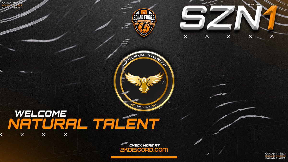 SQUAD FINDER | NBA2K25 LEAGUES (@2kdiscord) on Twitter photo We would like to welcome “Natural Talent” to our first season! Good luck to you guys!
Team Captain - <a href="/ImJefeHolmes/">Wasted Talent 💫</a>
Roster -
@Konfied
<a href="/Singaqore/">sing</a>
<a href="/BaitingSlip/">Baiting slip</a>
<a href="/6ix___/">6ix®️</a>
<a href="/YoCirocChill/">THE RETURN😈</a>
Preseason Bracket will be released in 1 hour!
Register ⬇️
2kdiscord.com/complete-regis… We would like to welcome “Natural Talent” to our first season! Good luck to you guys!
Team Captain - <a href="/ImJefeHolmes/">Wasted Talent 💫</a>
Roster -
@Konfied
<a href="/Singaqore/">sing</a>
<a href="/BaitingSlip/">Baiting slip</a>
<a href="/6ix___/">6ix®️</a>
<a href="/YoCirocChill/">THE RETURN😈</a>
Preseason Bracket will be released in 1 hour!
Register ⬇️
2kdiscord.com/complete-regis…