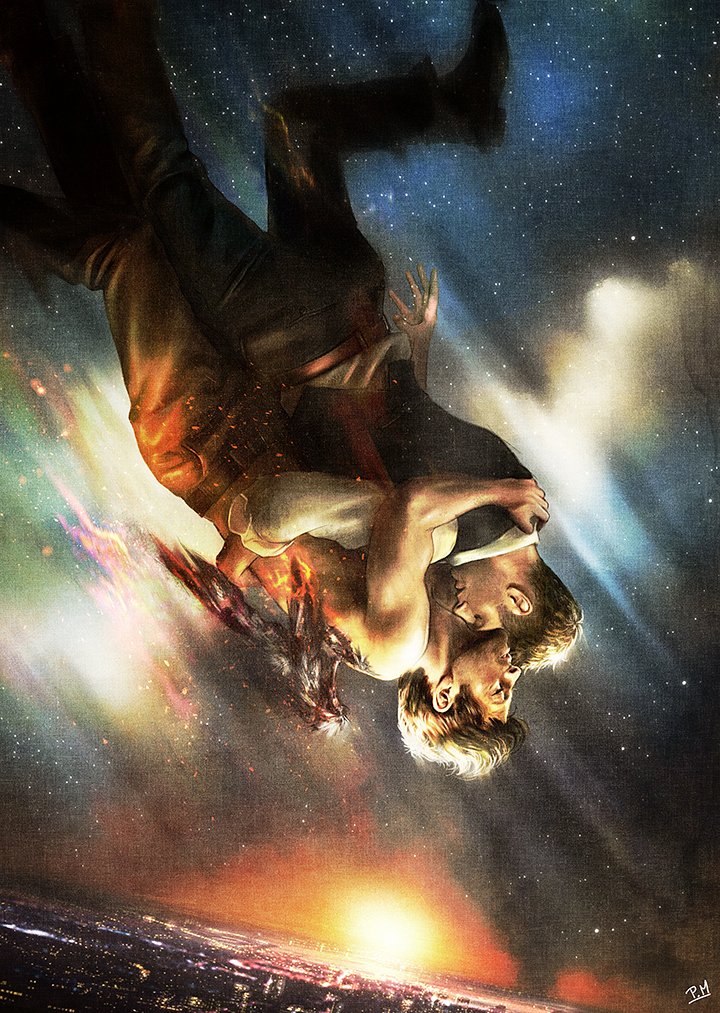 The Fall (Part 2) - 2024 
Inspired by the painting "The Fall" by Alan Stephens Foster. This one is called "Part 2" because I did two versions. As I couldn't decide which one to post, I posted a first version at the beginning of the week.