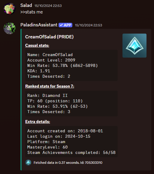 ChloeOfSalad's tweet photo. So I just lost 500 Account levels in @PaladinsGame ? 3 weeks ago I was Acc level 2009, but now I'm only 1540?

(There was a screenshot I couldn't find of me being 2030).

I have no idea why, or when exactly it happened, only noticed today.

@KryptekDev @EvilMojoSrixis https://t.co/WYgQTh6GqV