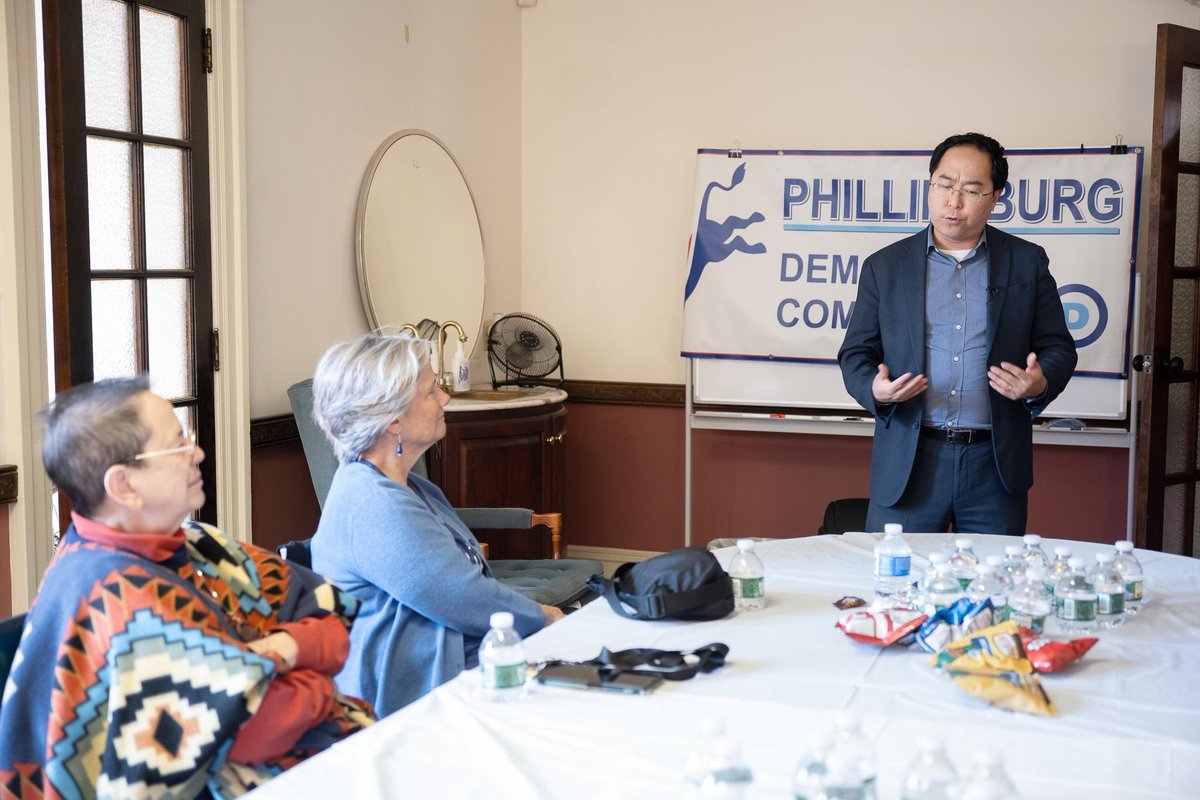 AndyKimNJ's tweet photo. Loved being in Warren County today as people got ready to canvass for @suealtman and Dems up and down the ballot! Thank you to every single person knocking doors, asking their friends about their plan to vote, and talking through what is at stake in this election. https://t.co/Yj9I1oBHRl