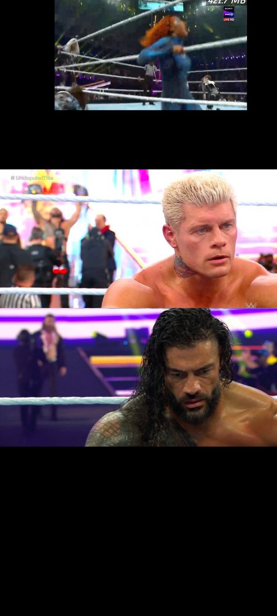 Prashant1999k's tweet photo. #WWE recreated the Wrestlemania 39 shot! 🥲 #WWECrownJewel #riyadh #RomanReigns #Bloodline #OG https://t.co/oXXei2rwRm