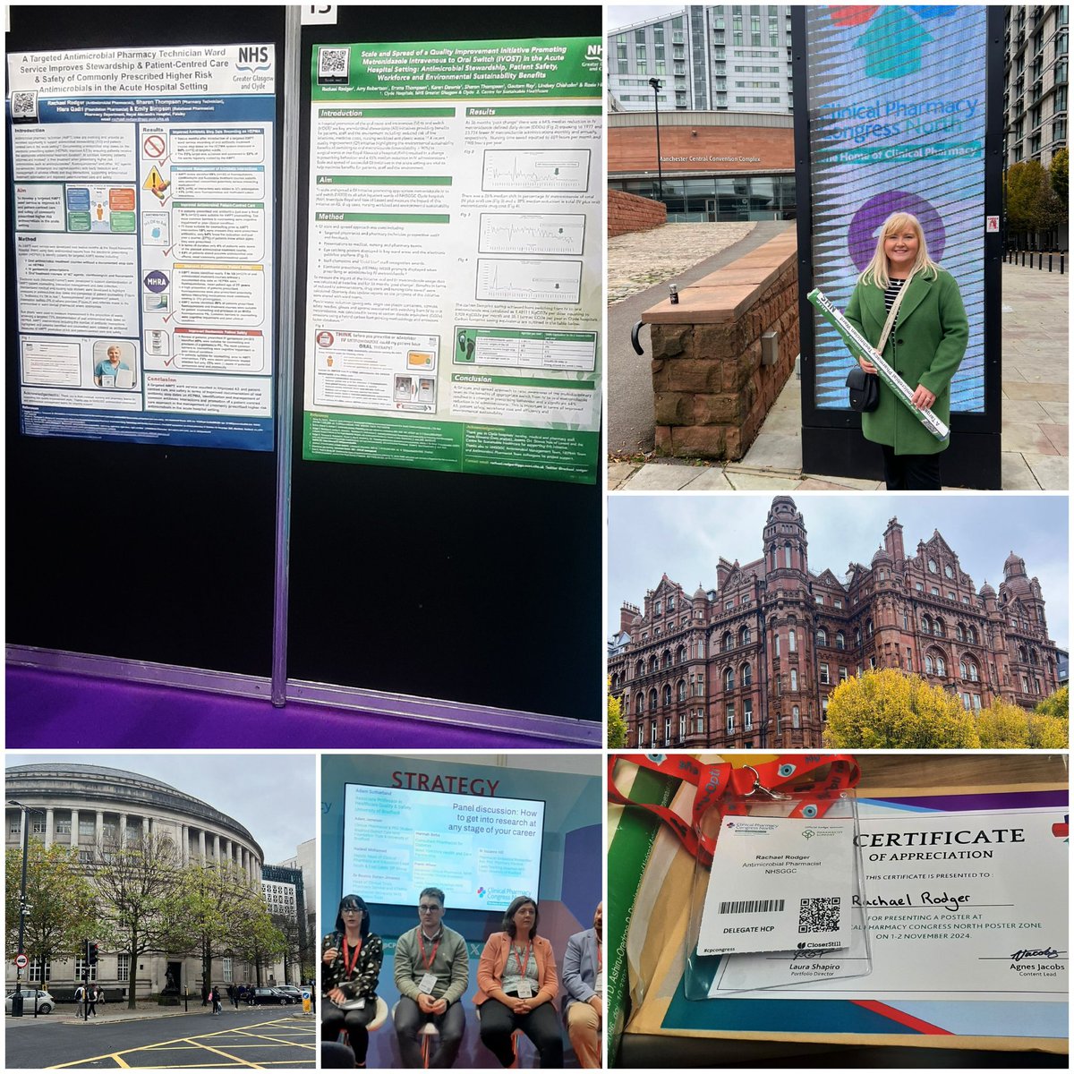 Rachael Rodger (@rachael_rodger) on Twitter photo Heading back to #Glasgow on a packed train after an excellent couple of days <a href="/CPCongress/">Clinical Pharmacy Congress</a> in #Manchester Really enjoyed discussing our #AMS #QI work in the poster zone & learning about so many other great #pharmacy projects <a href="/NHSGGC/">NHS Greater Glasgow and Clyde</a>
<a href="/NHSGGCPharmacy/">NHSGGC - Pharmacy Services</a> <a href="/GGCREALMED/">NHSGGC - Realistic Medicine</a> #cpcongress Heading back to #Glasgow on a packed train after an excellent couple of days <a href="/CPCongress/">Clinical Pharmacy Congress</a> in #Manchester Really enjoyed discussing our #AMS #QI work in the poster zone & learning about so many other great #pharmacy projects <a href="/NHSGGC/">NHS Greater Glasgow and Clyde</a>
<a href="/NHSGGCPharmacy/">NHSGGC - Pharmacy Services</a> <a href="/GGCREALMED/">NHSGGC - Realistic Medicine</a> #cpcongress