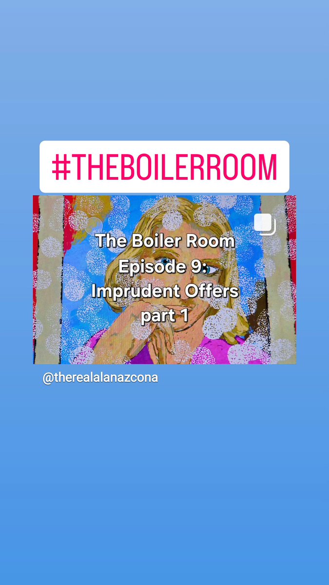 therealAlAzcona's tweet image. #theboilerroom