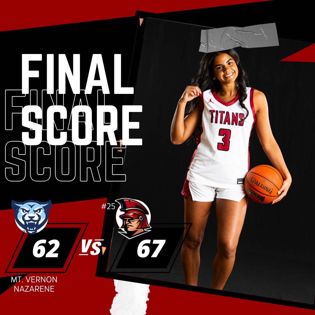 IT'S FINAL!

Your Titans come away with a win in a close game led by Teneleigh Phelps (29pts) and Jazmin Watts (24pts). 

Keep rolling Titans!