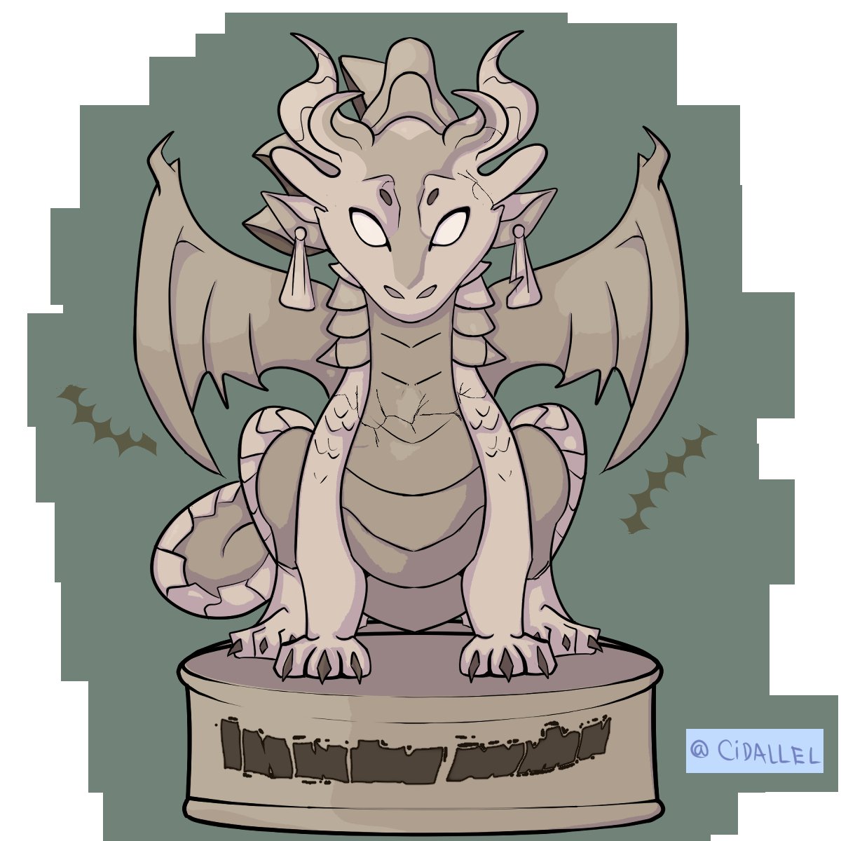 cidallel's tweet image. My favorite character from #FieldsOfMystery.
Chibi Caldarus!
#Caldarus #chibi #fanart