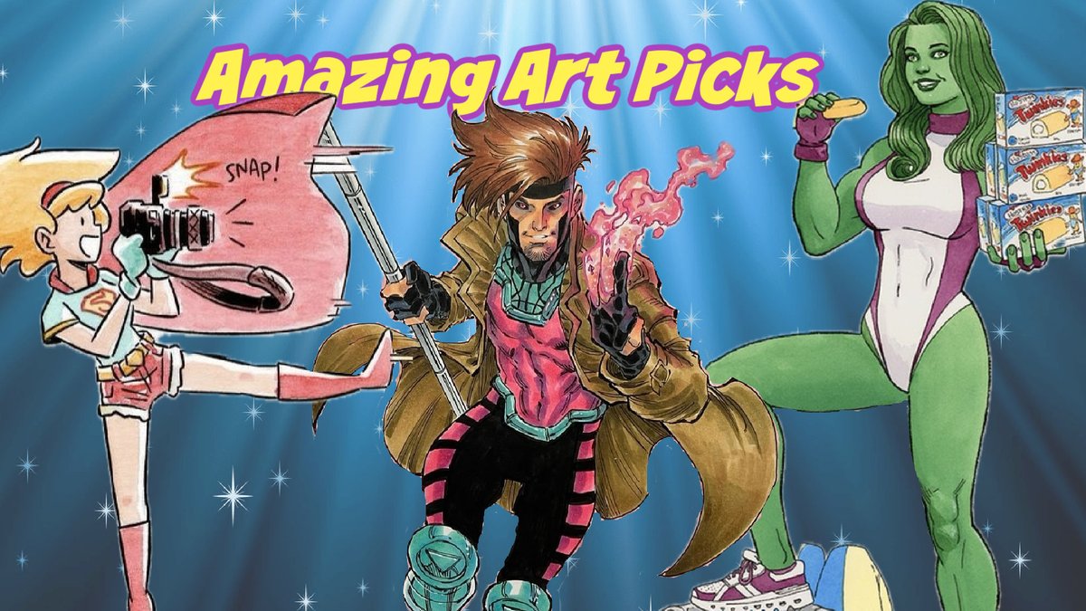 Here's this week's Amazing Art from <a href="/mikemaihack/">Mike Maihack</a> <a href="/ToddNauck/">Todd Nauck</a> <a href="/Reilly_Brown/">RΞILLY (insert blue check mark here)</a> <a href="/Chrissie_Zullo/">chrissie zullo uminga</a> <a href="/Uminga720/">Chris Uminga SDCC BB-18</a> @thebernardchang <a href="/khoiphamart/">Khoi Pham</a> <a href="/joelgomezart/">Joel Gomez</a> #JimCheung @monkey__marc and more!
entertainmentfish.com/2024/11/02/ama…