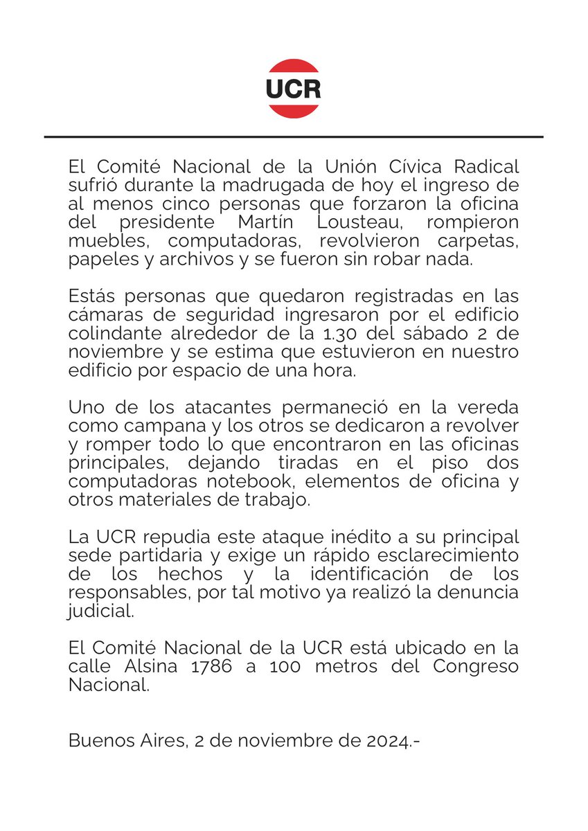 Unión Cívica Radical tweet media